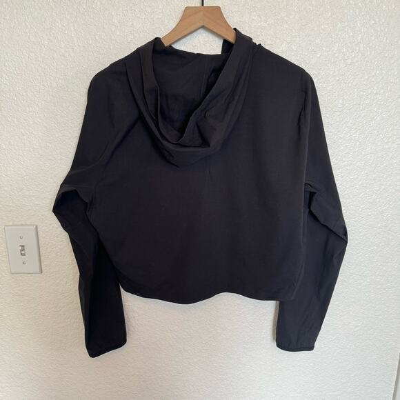 Lululemon Women's Small Lab Revera 1/2 Zip Black Jacket Workout Comfortable - Picture 7 of 9
